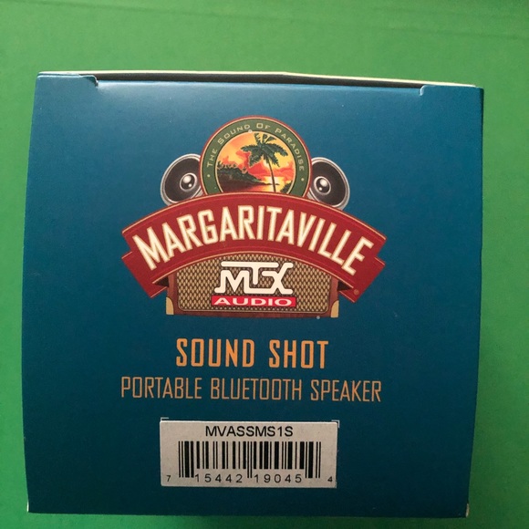 Margaritaville Sound Shot portable Bluetooth Speaker.  New in box - Picture 2 of 6